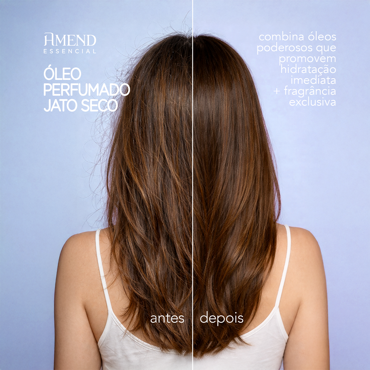 Perfume Capilar e &Oacute;leo Nutritivo Amend Essencial &Oacute;leo Perfumado Jato Seco image number 3